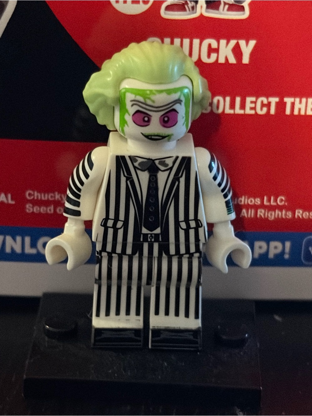 🇨🇦NOW $6🍀 Beetle Juice Beetlejuice Halloween Horror Movie Minifigures Toy Figure